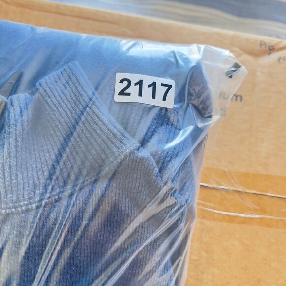 Tommy Bahama 1/4 Zip Men's XL High Neck Sweater Reversible Blue & Brown Contrast - Picture 13 of 13